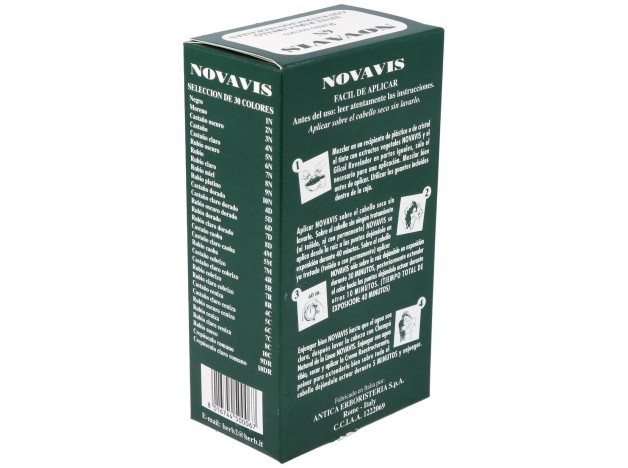 Tinte Novavis 6N Rubio Oscuro 120Ml.