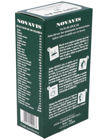 Tinte Novavis 6N Rubio Oscuro 120Ml.