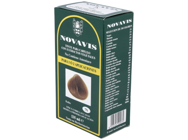 Tinte Novavis 7N Rubio 120Ml.