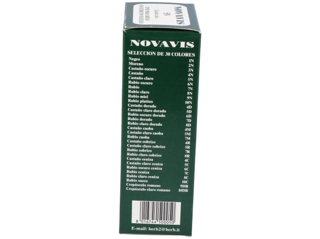 Tinte Novavis 5N Castaño Claro 120Ml