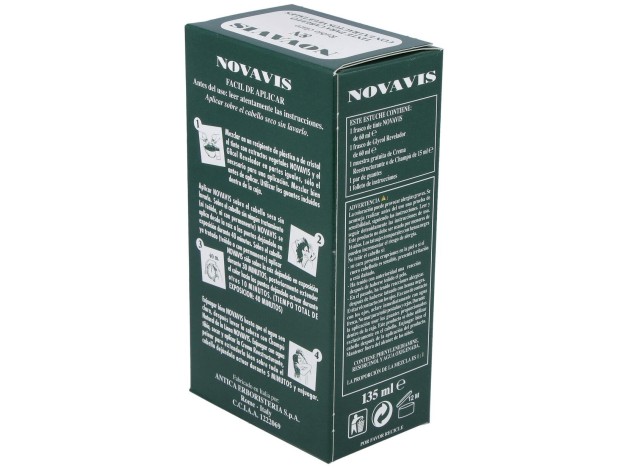 Tinte Novavis 8N Rubio Claro 120Ml.