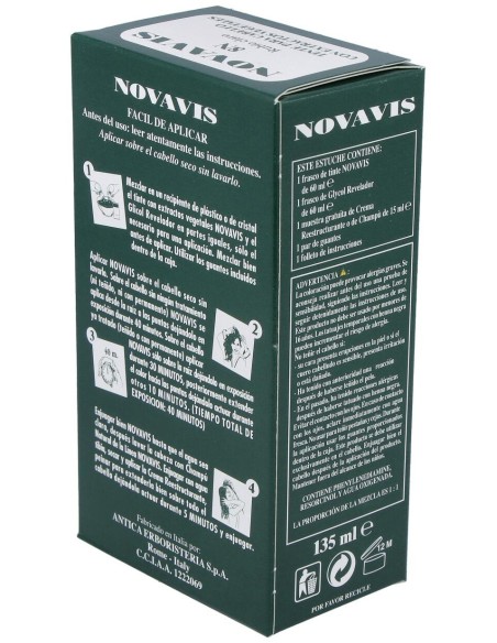 Tinte Novavis 8N Rubio Claro 120Ml.