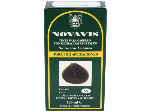Tinte Novavis 5N Castaño Claro 120Ml