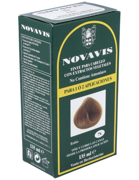 Tinte Novavis 7N Rubio 120Ml.