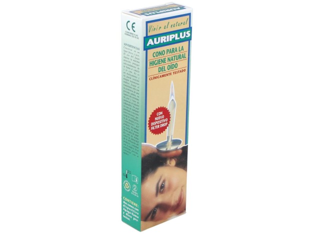 Auriplus Cono Para Higiene Natural Del Oído 2Uds