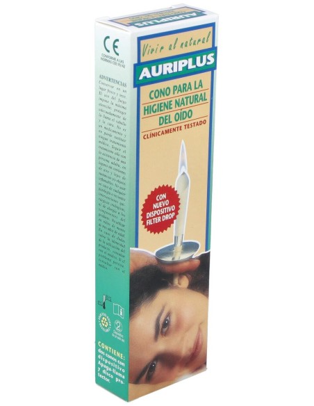 Auriplus Cono Para Higiene Natural Del Oído 2Uds