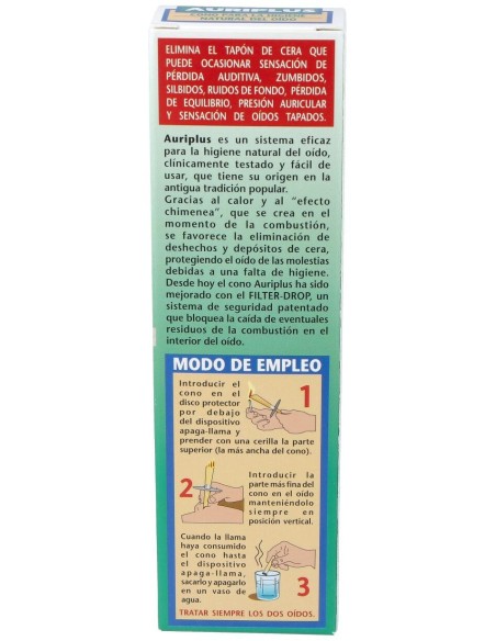Auriplus Cono Para Higiene Natural Del Oído 2Uds