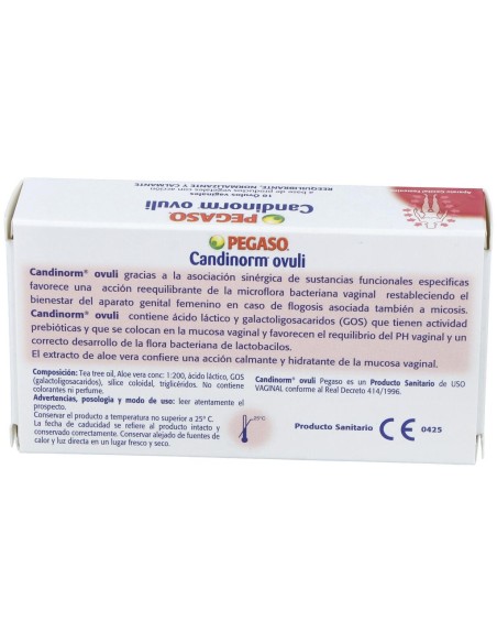 Candinorm Ovulos Vaginales 10Unid.