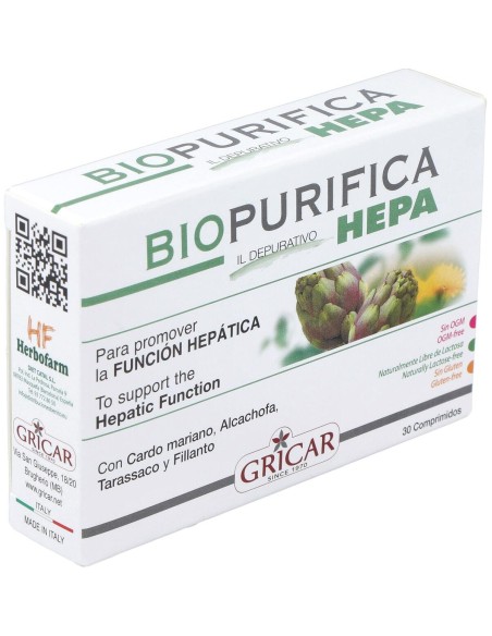 Gricar Biopurifica Hepa 30Comp