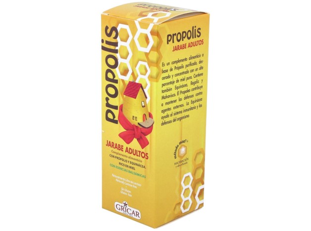 Propolis+Ecninacea Jarabe Adultos 200Ml. Gricar