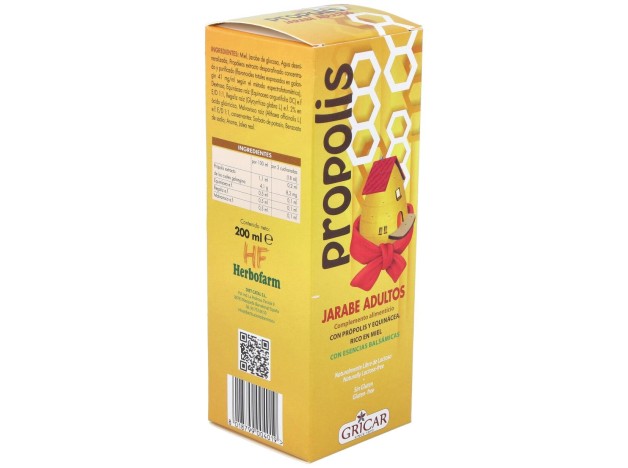 Propolis+Ecninacea Jarabe Adultos 200Ml. Gricar