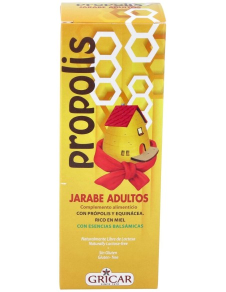 Propolis+Ecninacea Jarabe Adultos 200Ml. Gricar