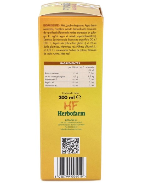 Propolis+Ecninacea Jarabe Adultos 200Ml. Gricar