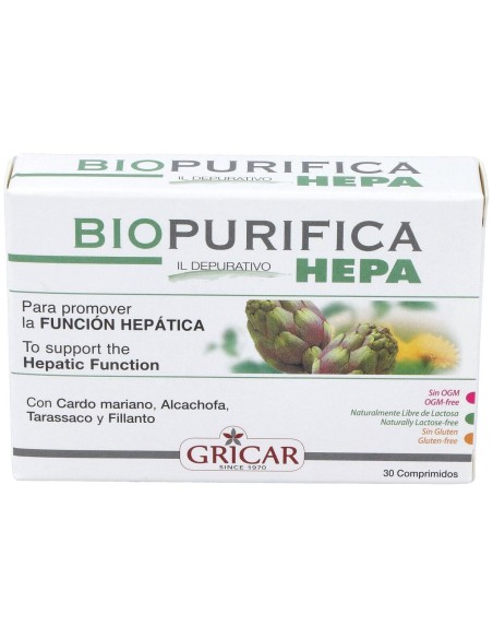 Gricar Biopurifica Hepa 30Comp