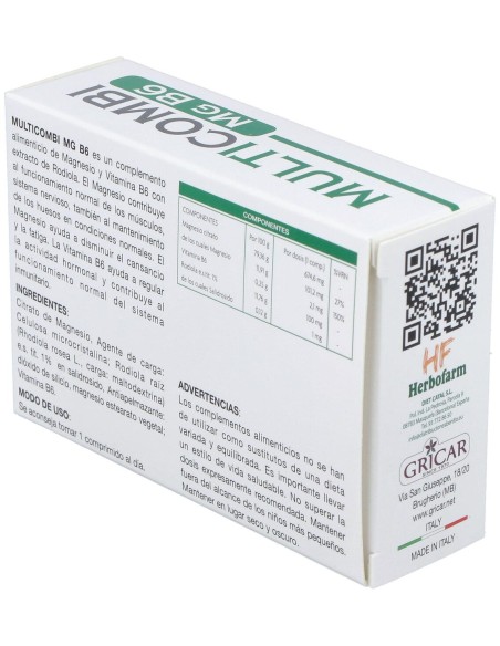 Herbofarm Multicombi Mg B6 30Comp.