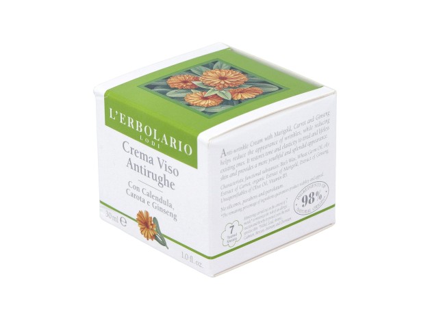 Crema Facial Antiarrugas Calendula Zanahoria 30M