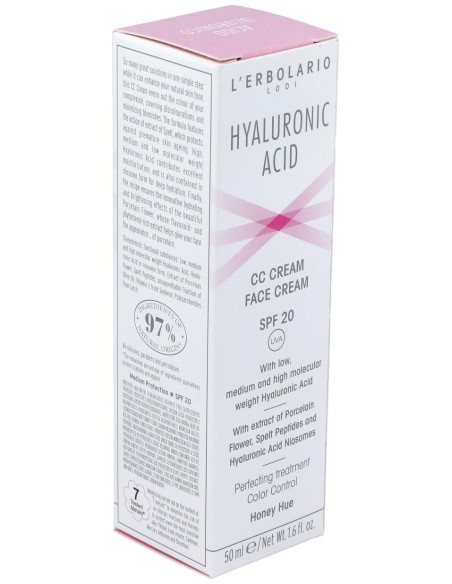 Acido Hialuronico Cc Crema Tono Miel 50Ml.