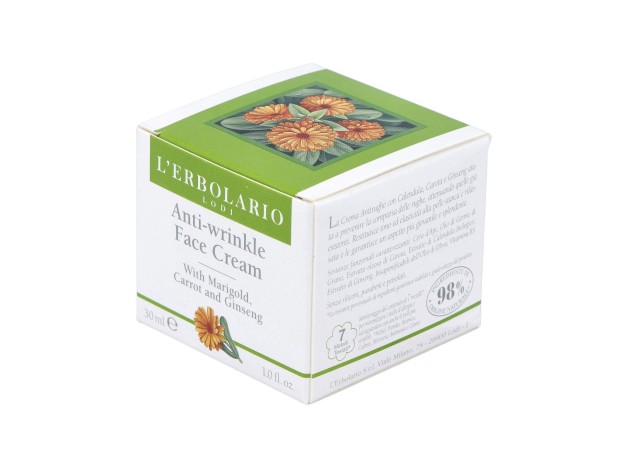 Crema Facial Antiarrugas Calendula Zanahoria 30M