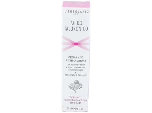 Acido Hialuronico Crema Facial Noche Antiedad 50Ml