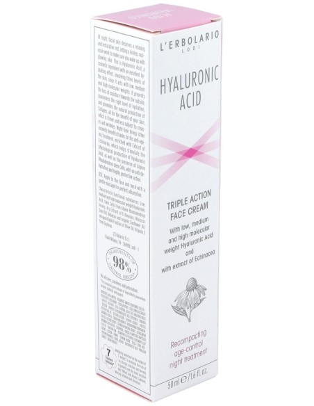 Acido Hialuronico Crema Facial Noche Antiedad 50Ml