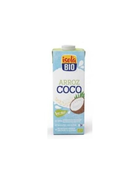 Bebida Vegetal De Arroz Coco Tropical 1Lt 6Ud