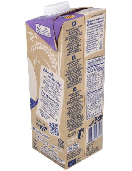 Bebida Vegetal De Arroz Integral 1Lt 6Uds. S/A