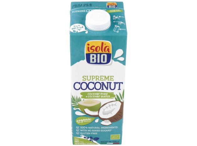 Isola Bio Bebida Veg Coco Suprem S/A S/G 1000Ml