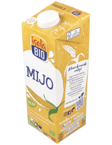 Bebida Vegetal De Mijo 1Lt 6Uds.