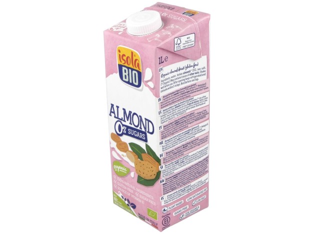 Isola Bio Bebida Veg Almendras S/A Bio 1000Ml