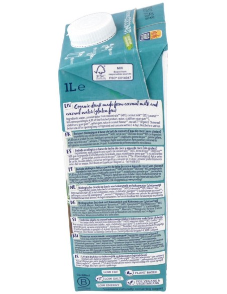 Isola Bio Bebida Veg Coco Suprem S/A S/G 1000Ml