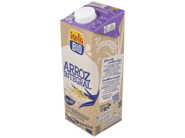 Bebida Vegetal De Arroz Integral 1Lt 6Uds. S/A