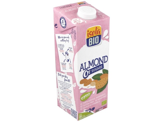 Isola Bio Bebida Veg Almendras S/A Bio 1000Ml