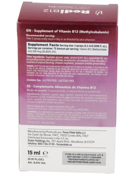 Redi B12 Spray 15Ml.