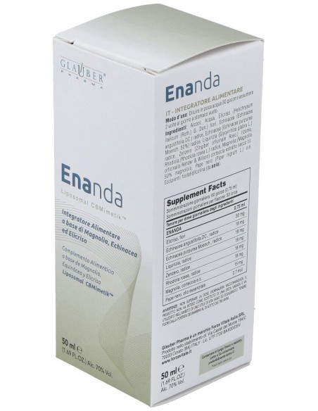 Forza Vitale Enanda Glauber 50Ml