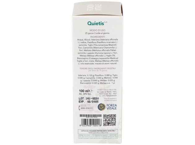 Quietis (Melissa Composta) Extracto 100Ml.