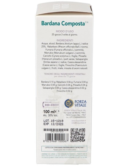 Bardana Composta Extracto 100Ml.