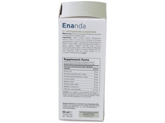 Forza Vitale Enanda Glauber 50Ml