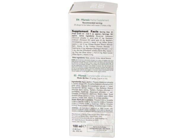 Piluresis Pilosella Composta Extracto 100Ml.