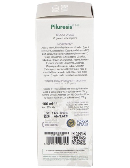 Piluresis Pilosella Composta Extracto 100Ml.