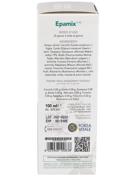 Epamix Tarassaco Plus (Diente De Leon) Ext. 100Ml.
