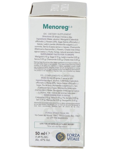 Menoreg (Calendula Composta) Extracto 50Ml.