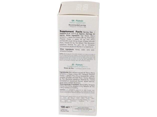 Fluimalv (Malva Composta) Jarabe 100Ml.