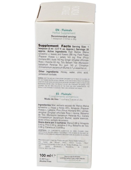 Fluimalv (Malva Composta) Jarabe 100Ml.