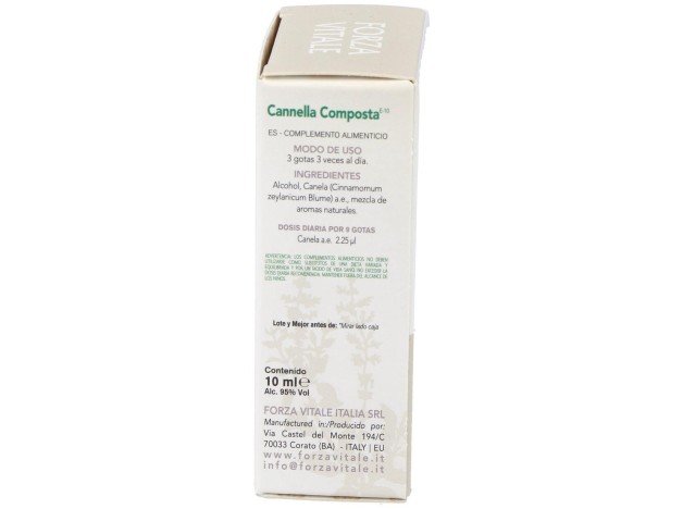 Canela Composta (Plata) Metal Espagirico 10Ml.