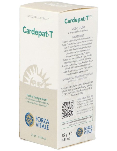 Cardepat-T Carciofo Composto Hepatico 25Gr.Comp.