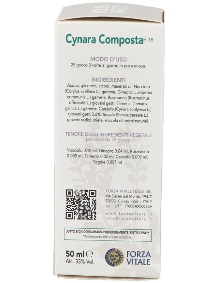 Cynara Composta Extracto 50Ml.