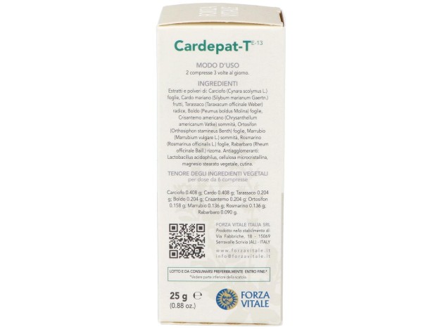 Cardepat-T Carciofo Composto Hepatico 25Gr.Comp.