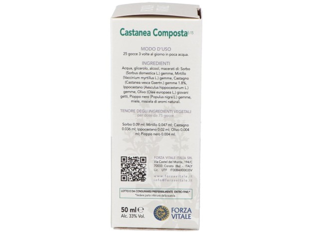 Castanea Composta Extracto 50Ml.