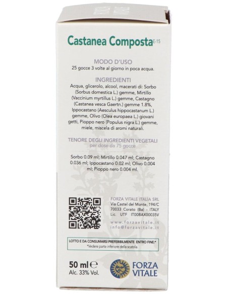 Castanea Composta Extracto 50Ml.