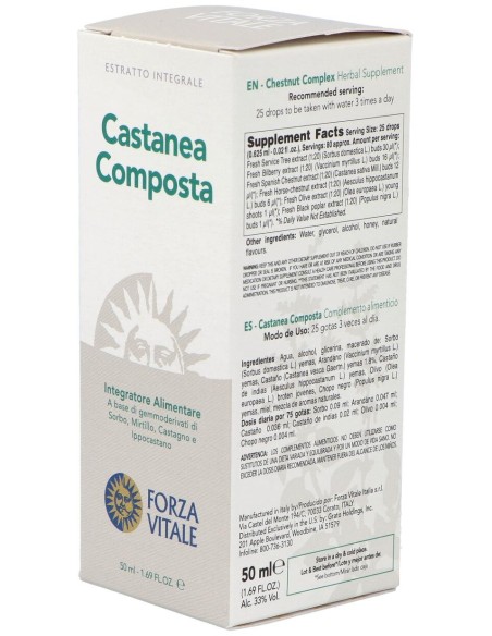 Castanea Composta Extracto 50Ml.